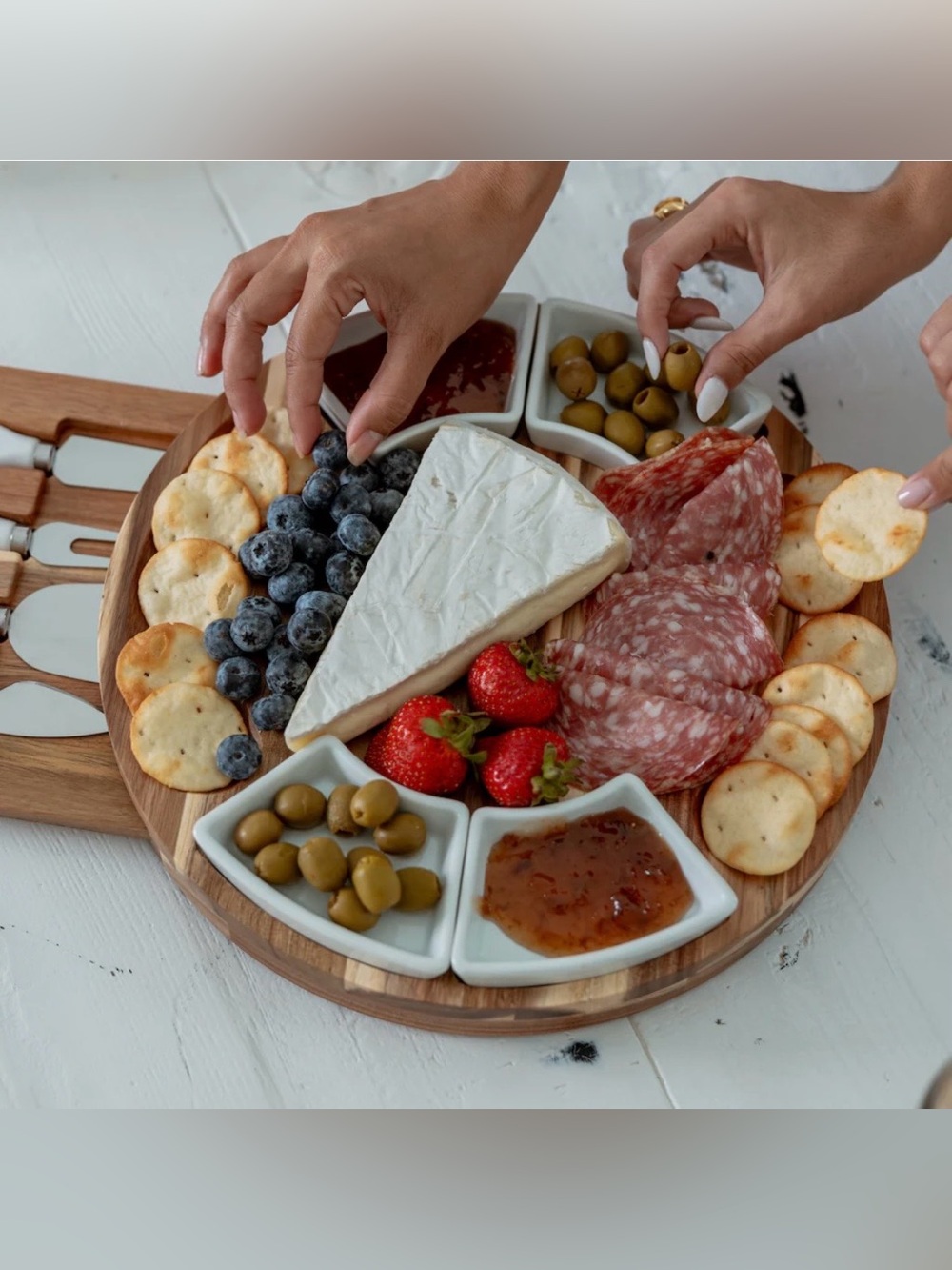 Hotel Collection Charcuterie Board Set Brand New Unopened Box
